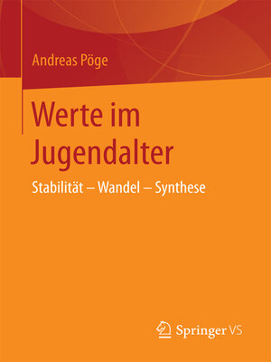 cover image of Werte im Jugendalter